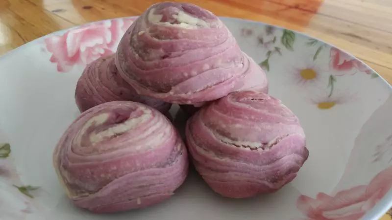 紫薯栗子蓉酥餅