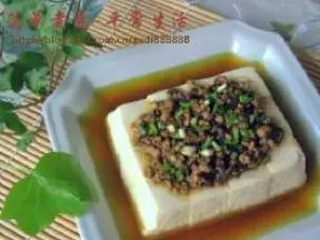 欖菜肉末蒸豆腐
