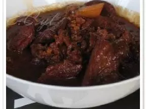 炸香米红烧肉