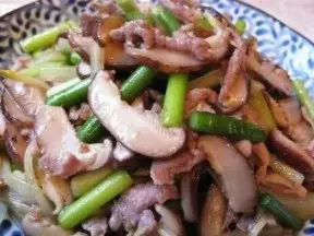 香菇肉丝