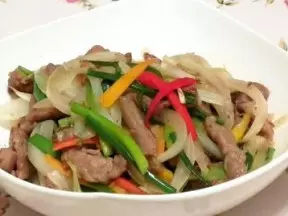 小炒肉絲