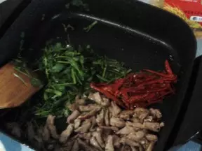 香辣肉絲