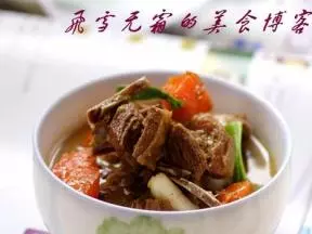 冬日：红烧羊肉