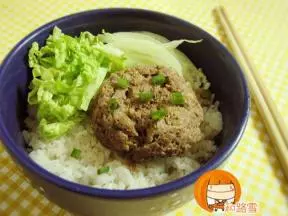 梅菜肉餅飯