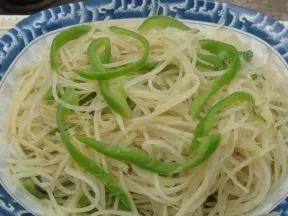 青椒土豆絲