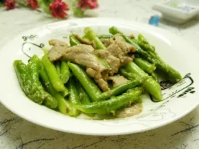 蘆筍炒肉