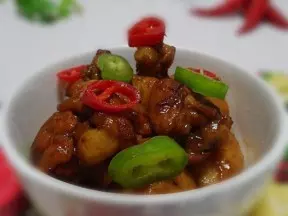 茨菰烧鸡翅根