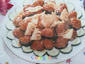 香菇肉饼