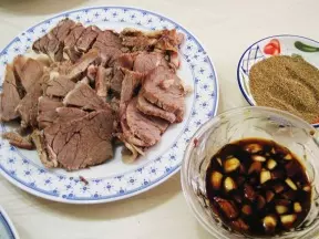 白切牛肉