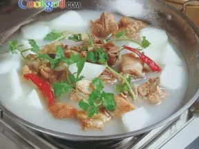 小鸡炖冬瓜