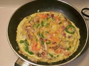 自创omelette