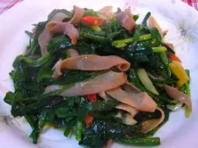 韭菜炒海肠