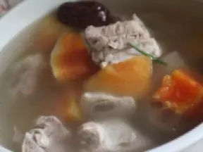 青木瓜排骨汤