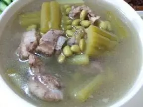 苦瓜黃豆排骨湯