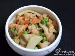 蝦仁炒杏鮑菇