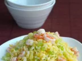 虾仁蛋炒饭