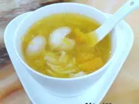 南瓜百合甜汤