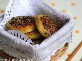 芝麻南瓜糯米饼