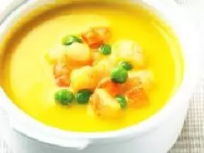 南瓜豆浆浓汤