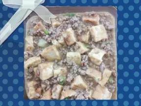 肉拌炸豆腐醬