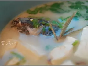 奶白鯽魚豆腐湯