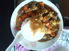 咖喱牛肉飯