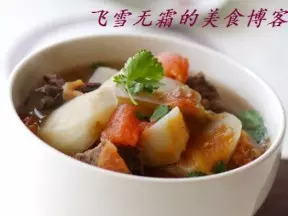 西红柿牛肉汤