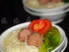 牛肉丸清湯麵