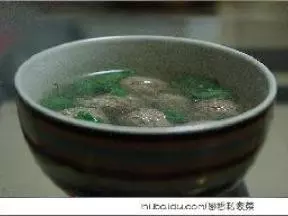 牛肉丸子湯