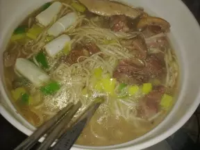 清淡的牛肉面