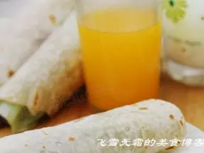 洋葱牛肉卷饼