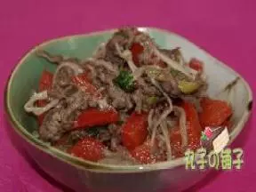 金针菇羊肉