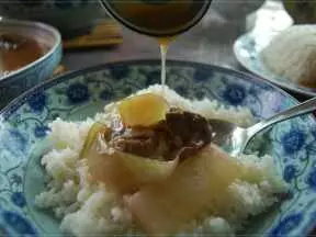 羊肉手扒饭