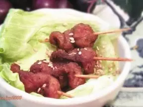 牙签鸡肉串