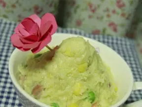 微波爐牛奶土豆泥