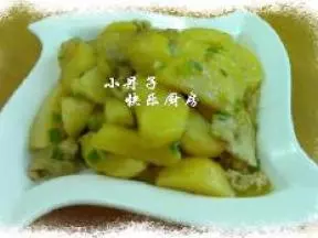 土豆炒肉片