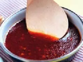 韩式铜盘火锅沾酱