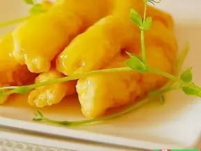 黄金橙汁鱼柳