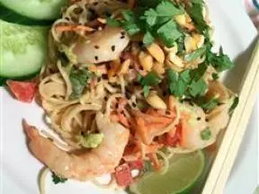 泰式蝦肉米粉沙拉