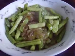 豆角炖圆粉