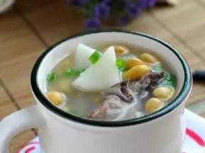 山藥黃豆肉骨湯