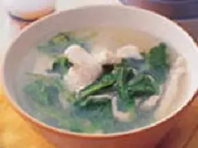 菠菜魚片湯