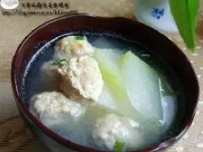 肉圓冬瓜湯