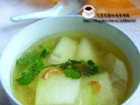 蝦米冬瓜湯