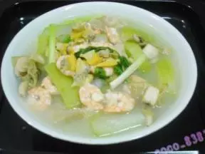 节瓜海鲜汤
