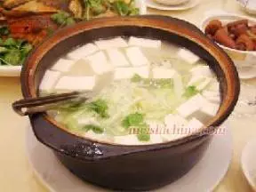 牛奶豆腐湯