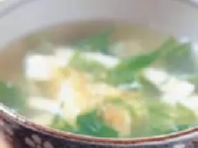 菠菜豆腐汤