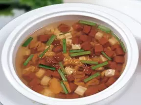 鸭血豆腐汤