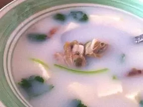 蛤蜊豆腐湯