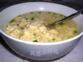 鸡蛋豆腐汤